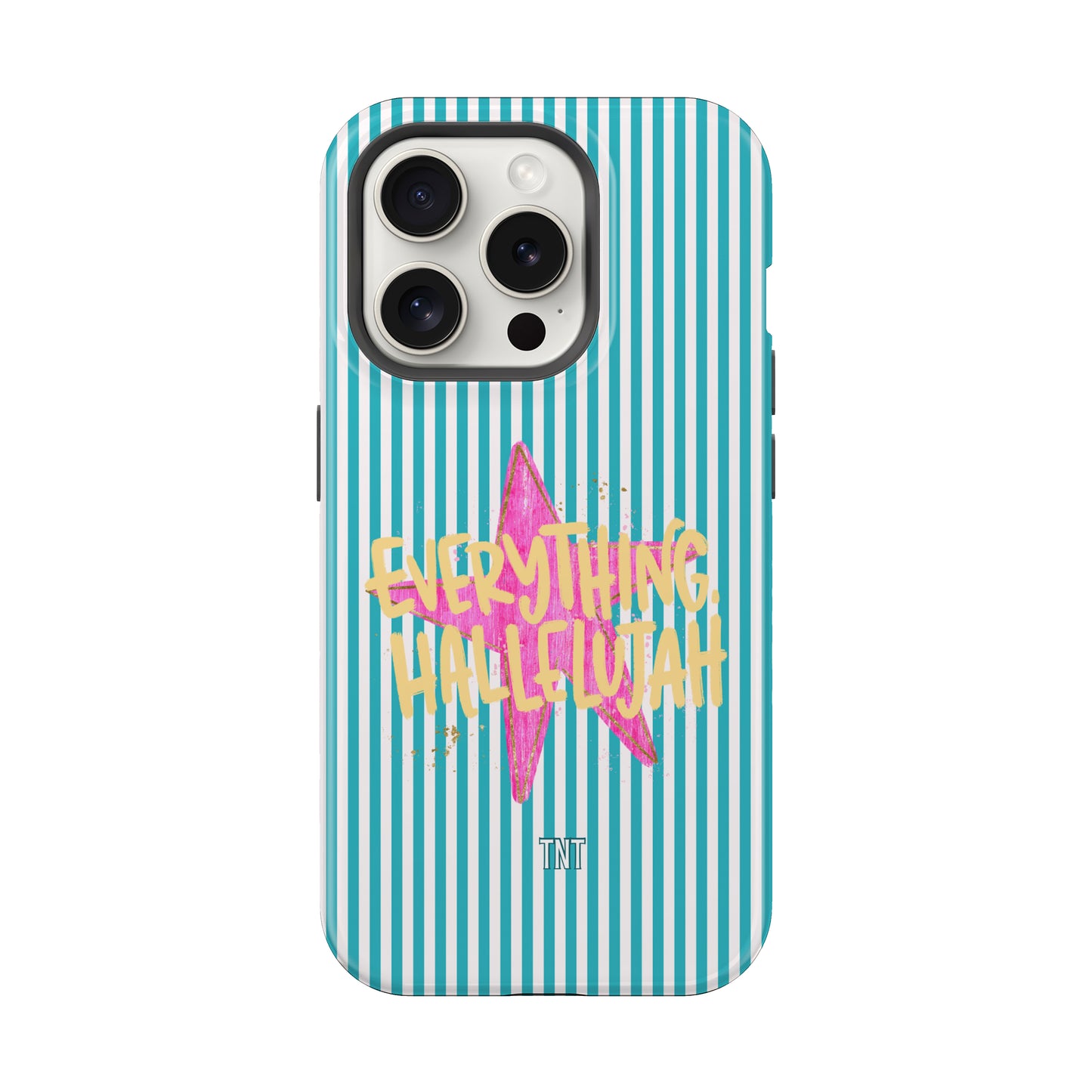 Everything Hallelujah Striped Summer Bright Tough MagSafe Phone Case
