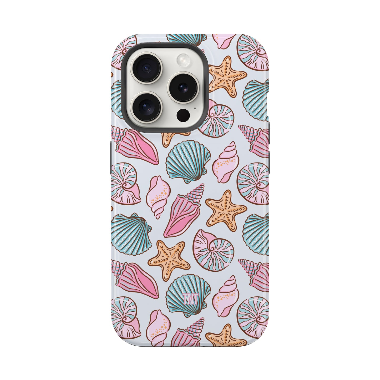 Summer Sea Shells Beachy Tough MagSafe Phone Case