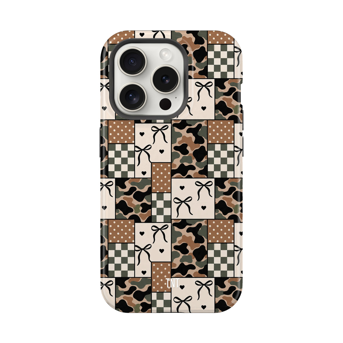 LIMITED EDITION Camo Patchwork Tough MagSafe Phone Case