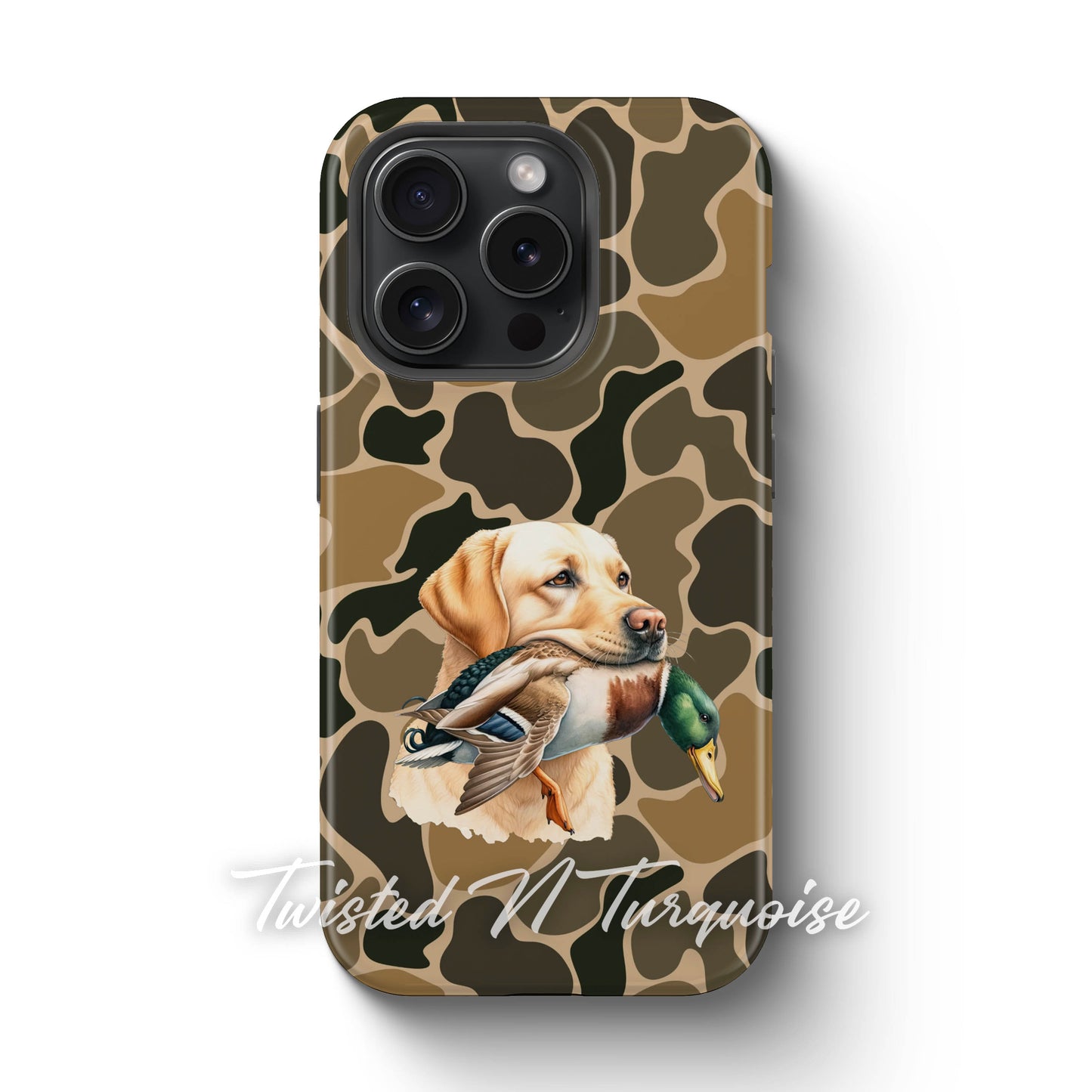 Yellow Lab Duck Camo Tough Phone Case