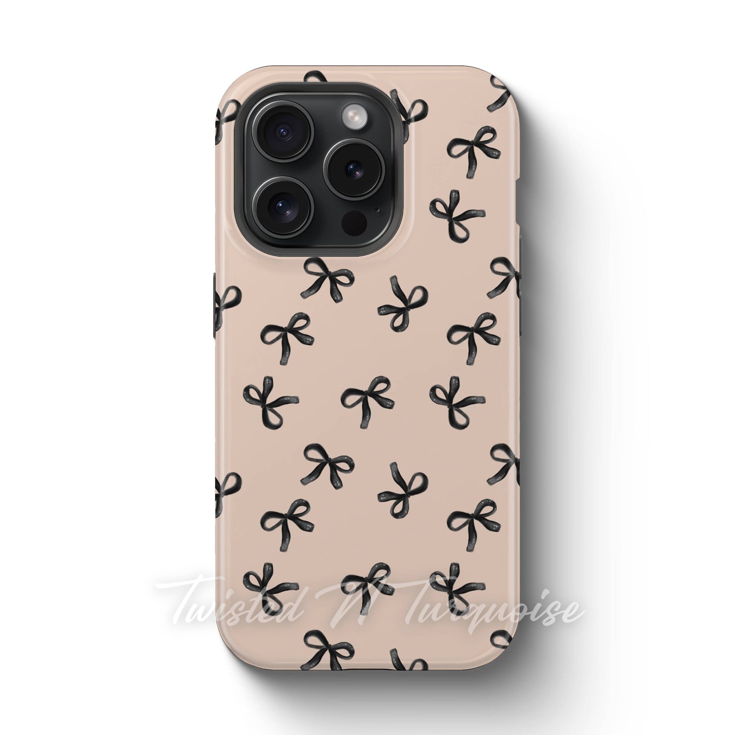 Black Bows New Years Tough Magnetic Phone Case