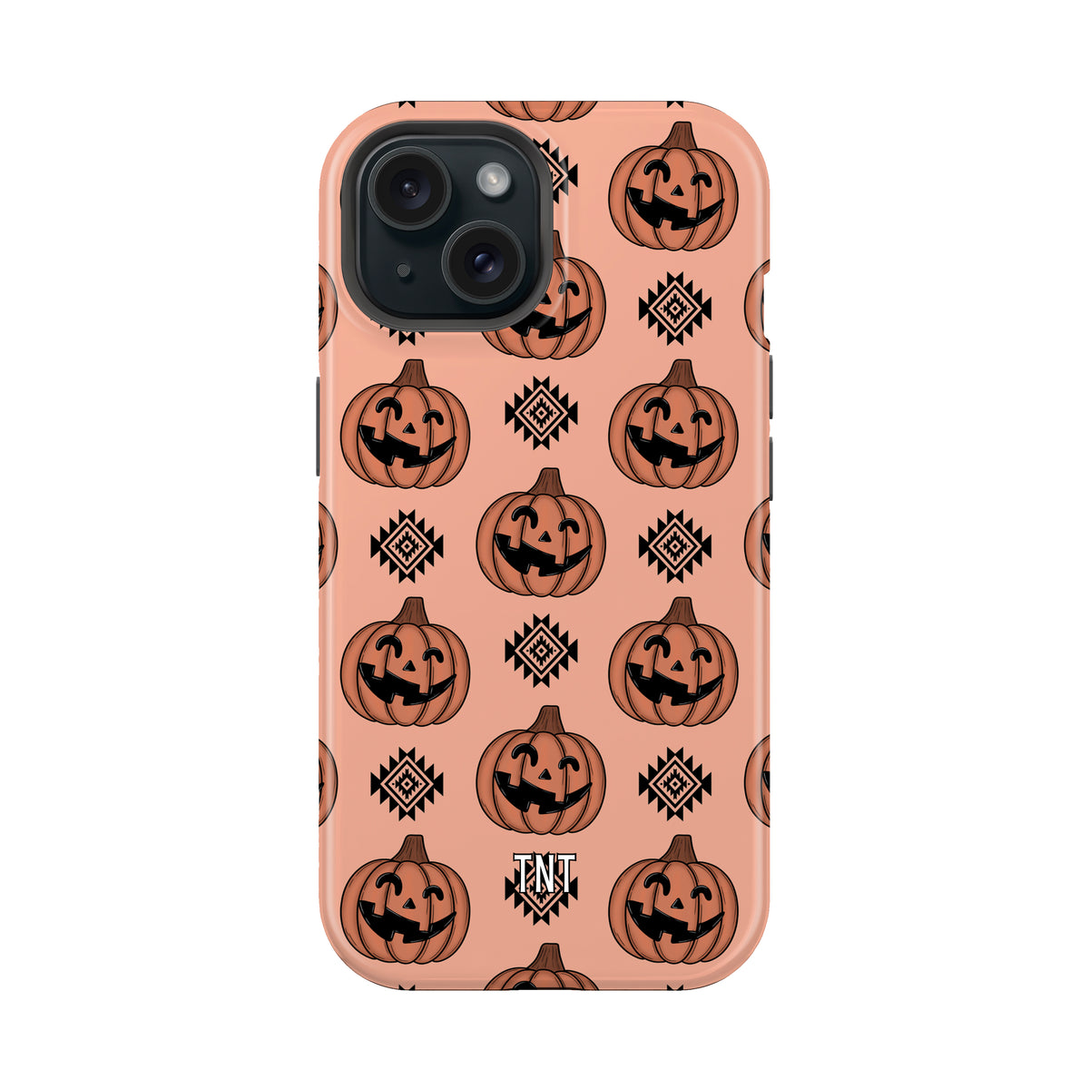 Aztec Pumpkins Halloween Spooky Western Tough MagSafe Phone Case