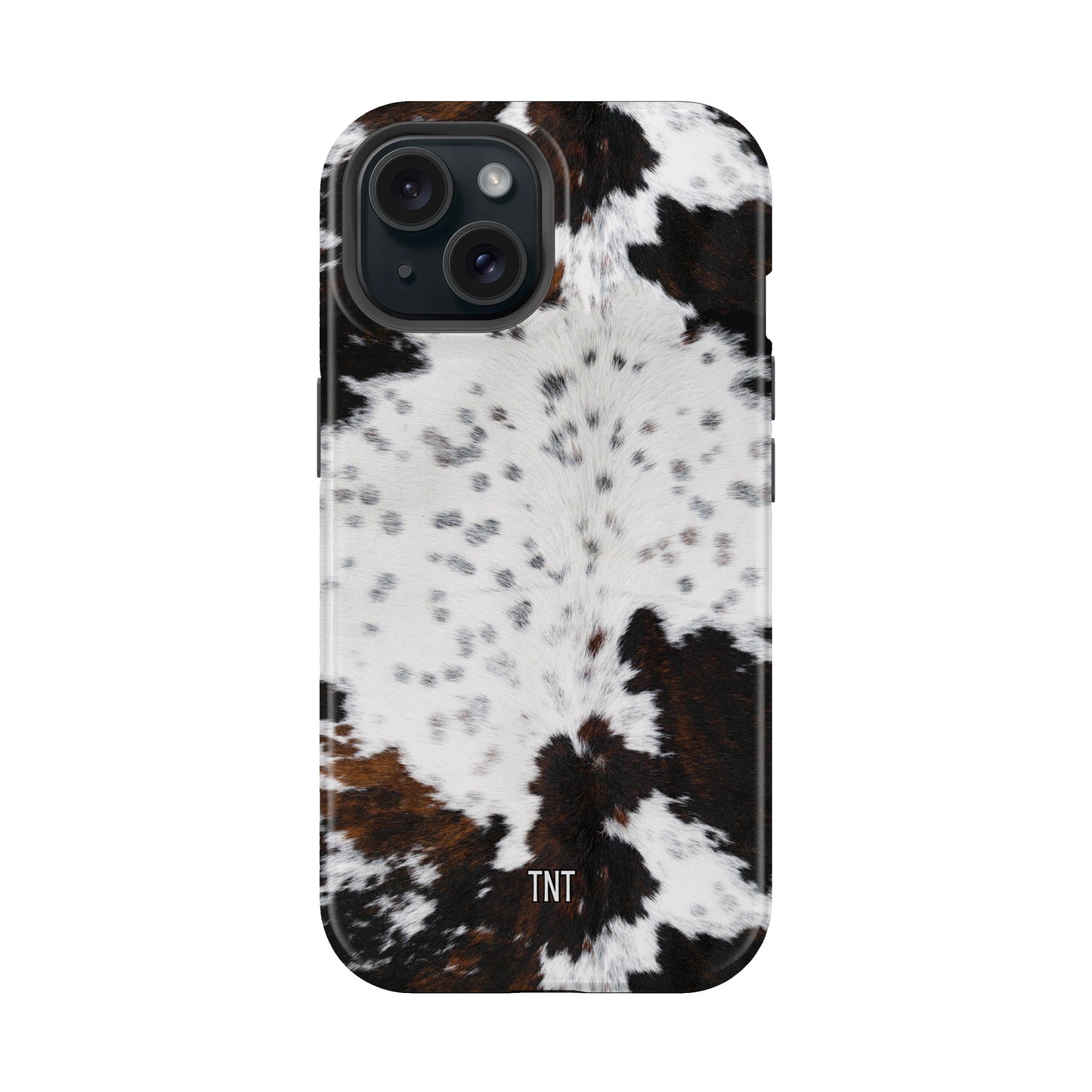 Faux Spotted Cowhide (NOT REAL) Style 2 Tough Western Phone Case
