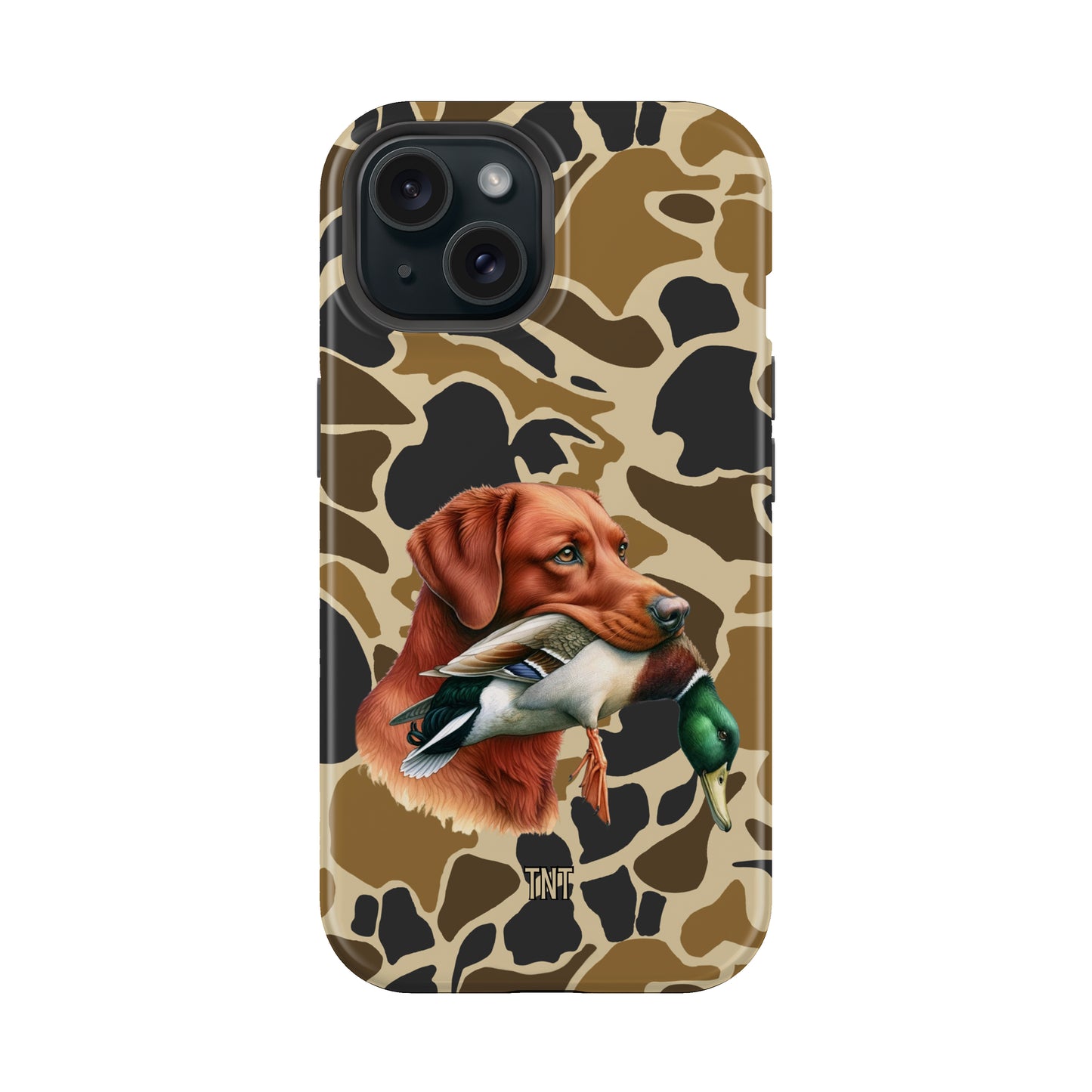 Red Fox Lab Duck Hunting Tough MagSafe Phone Case