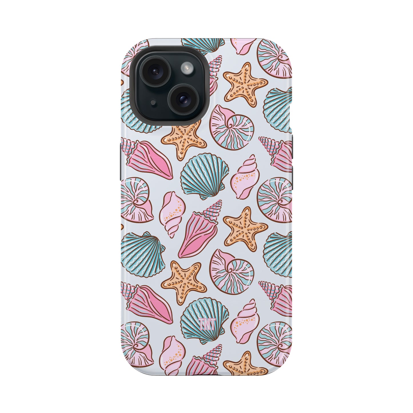 Summer Sea Shells Beachy Tough MagSafe Phone Case