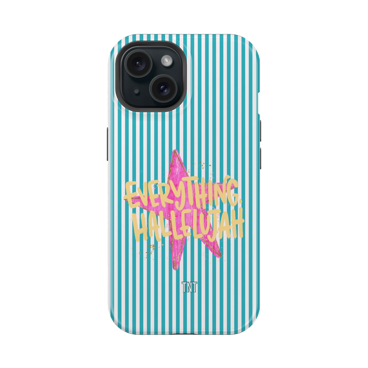 Everything Hallelujah Striped Summer Bright Tough MagSafe Phone Case