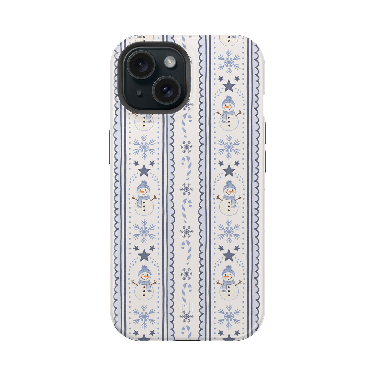 LIMITED EDITION Striped Snowman Tough MagSafe Phone Case