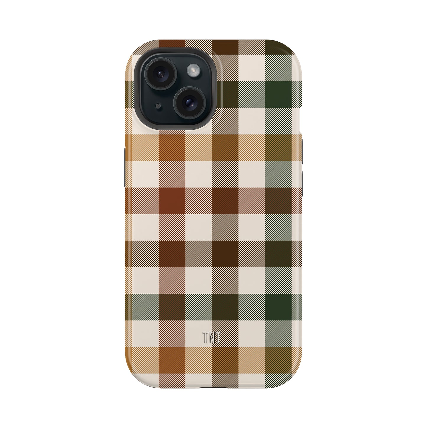 Autumn Check Plaid Tough MagSafe Phone Case