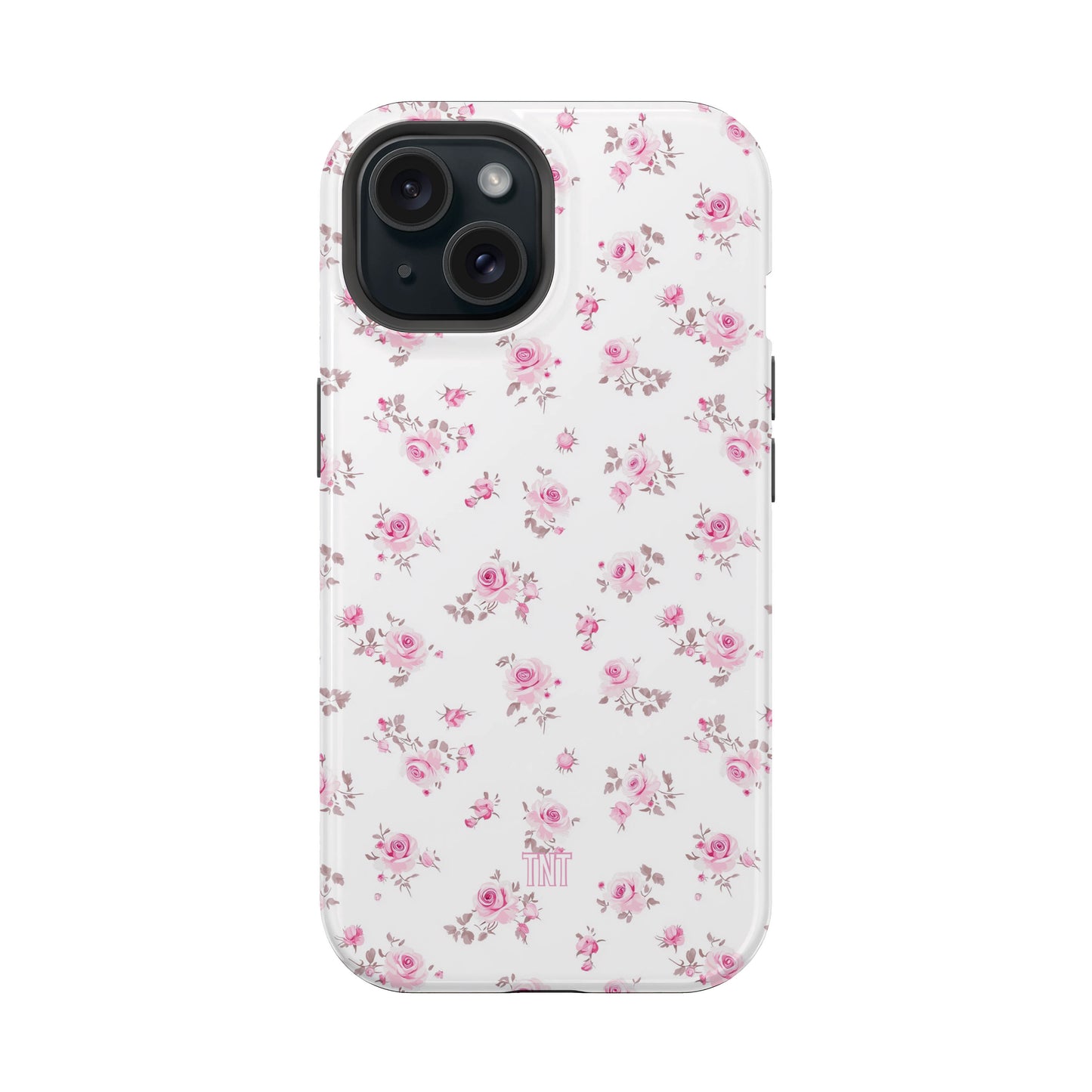 Pink Floral Summer Tough Magnetic Phone Case