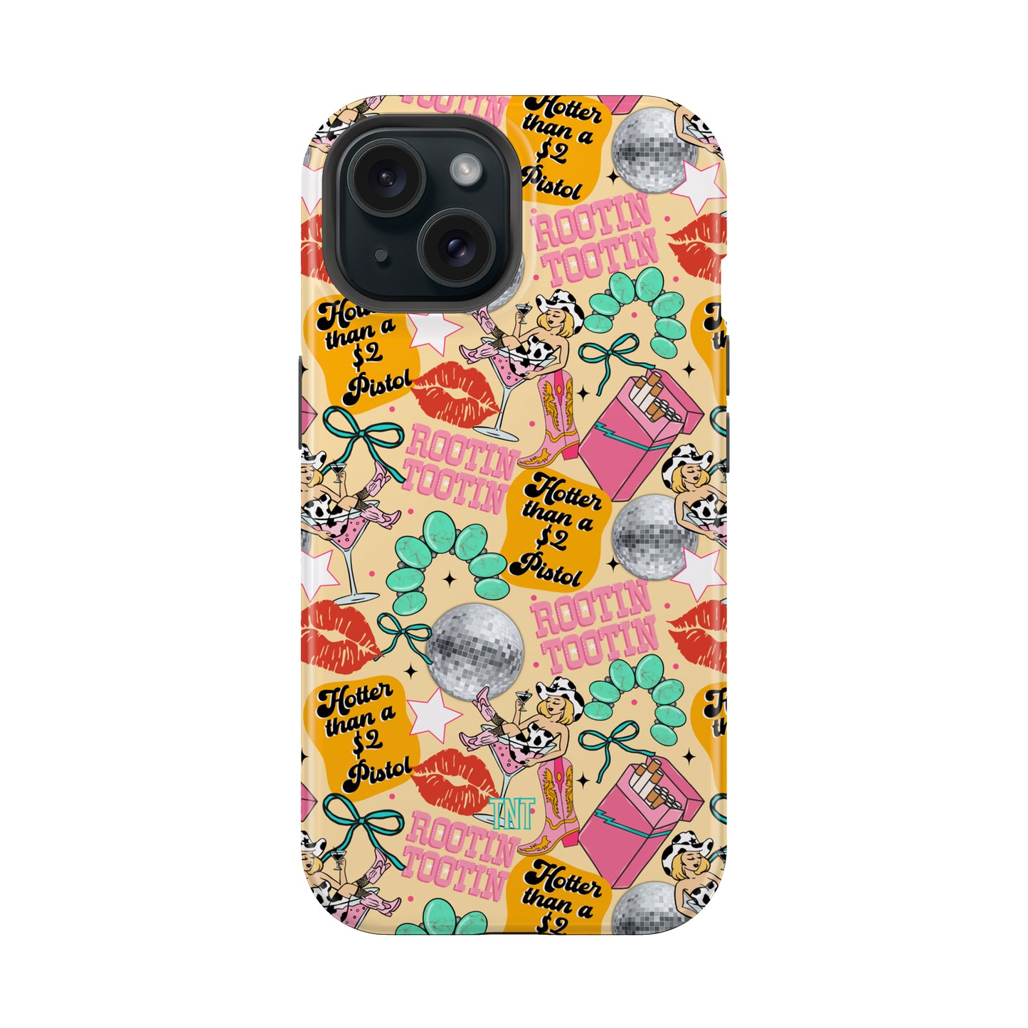 Cowgirl Collage Tough MagSafe Phone Case