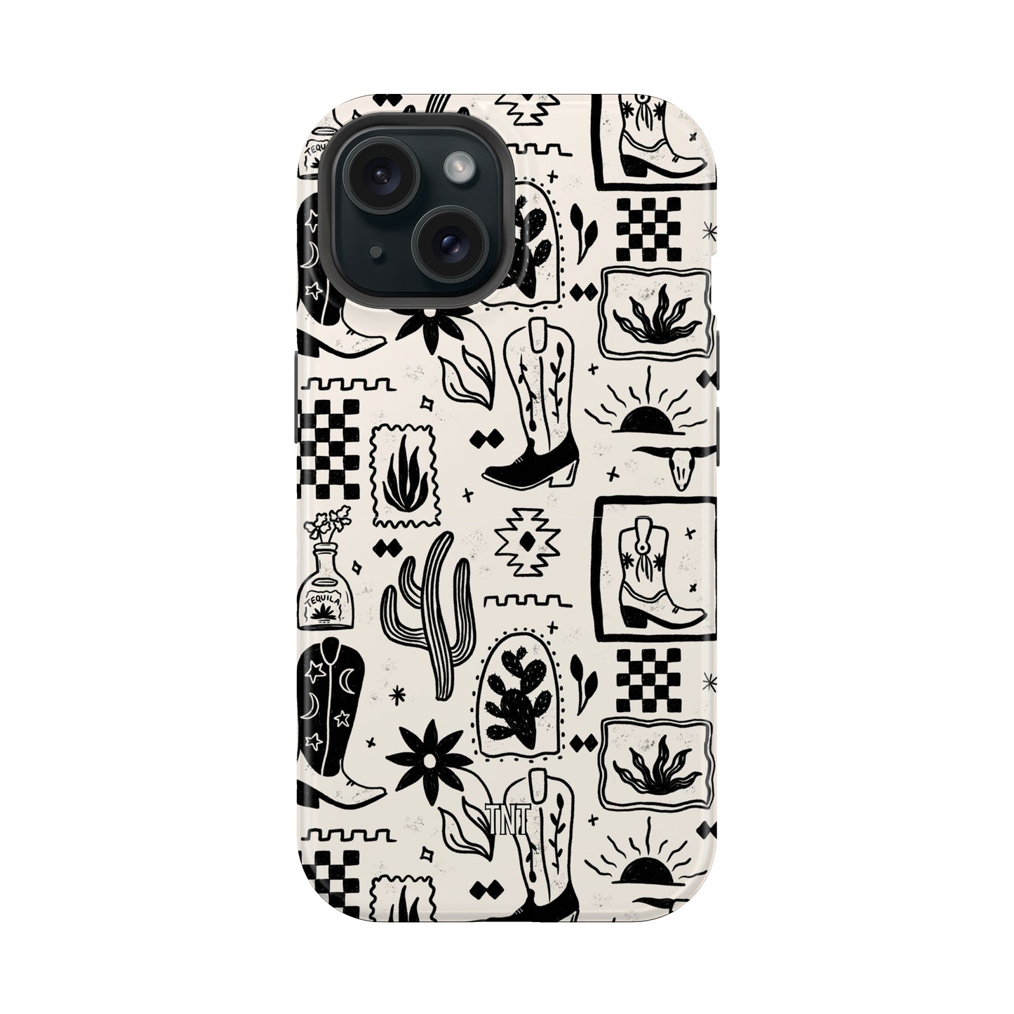 Desert Cowgirl Western Tough MagSafe Phone Case