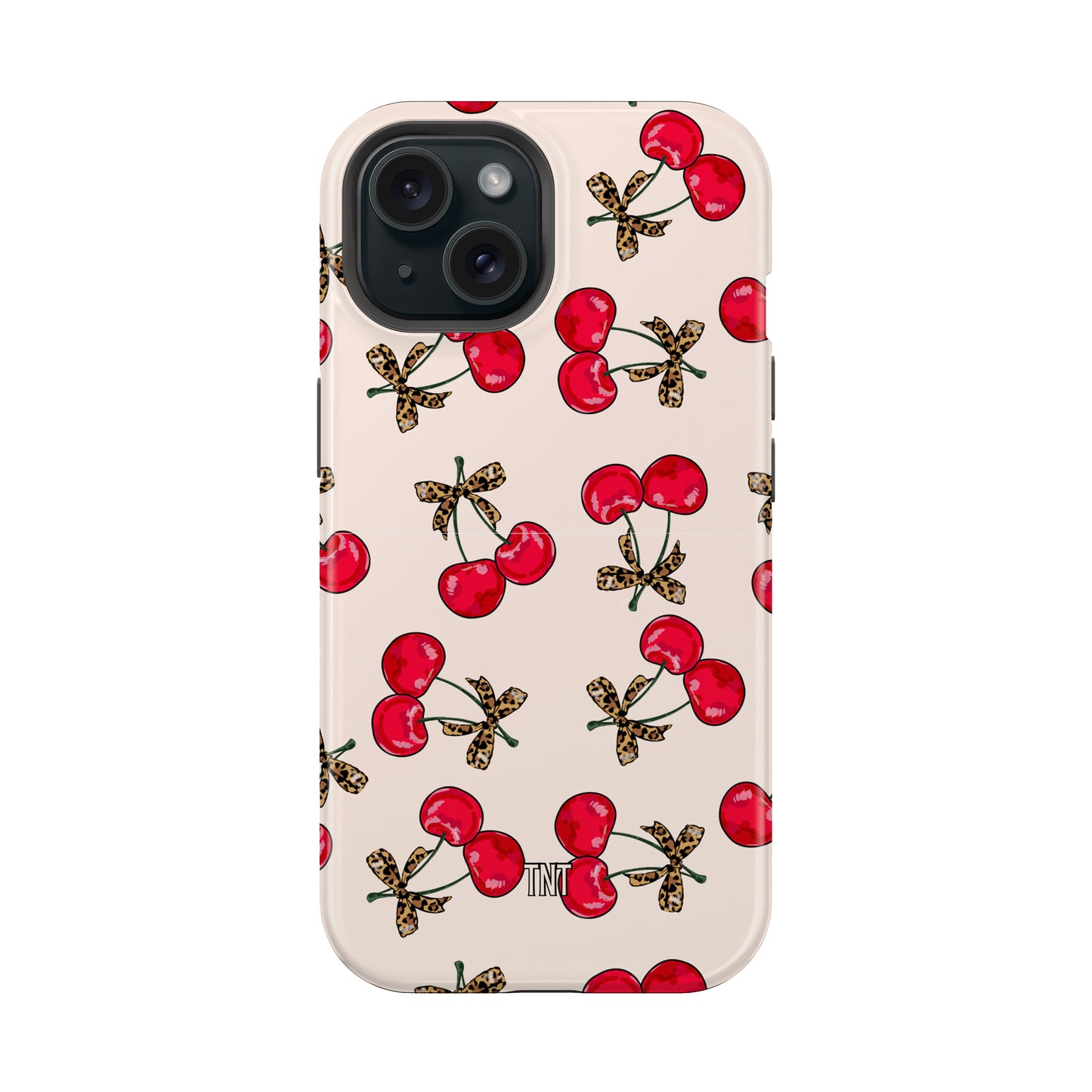 Cheetah Cherries Trendy Tough MagSafe Phone Case