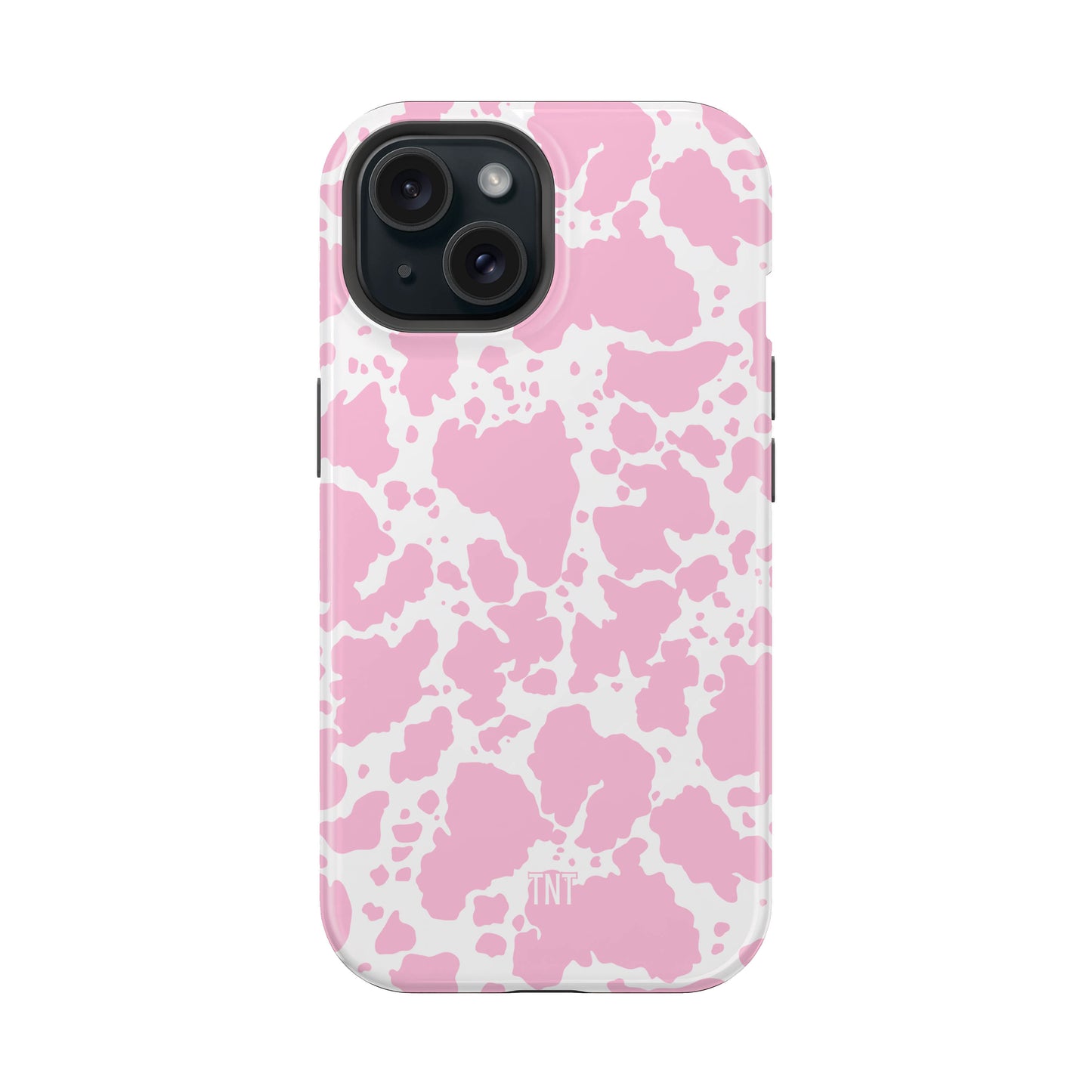 Pink Cowprint Valentine Tough Magnetic Phone Case
