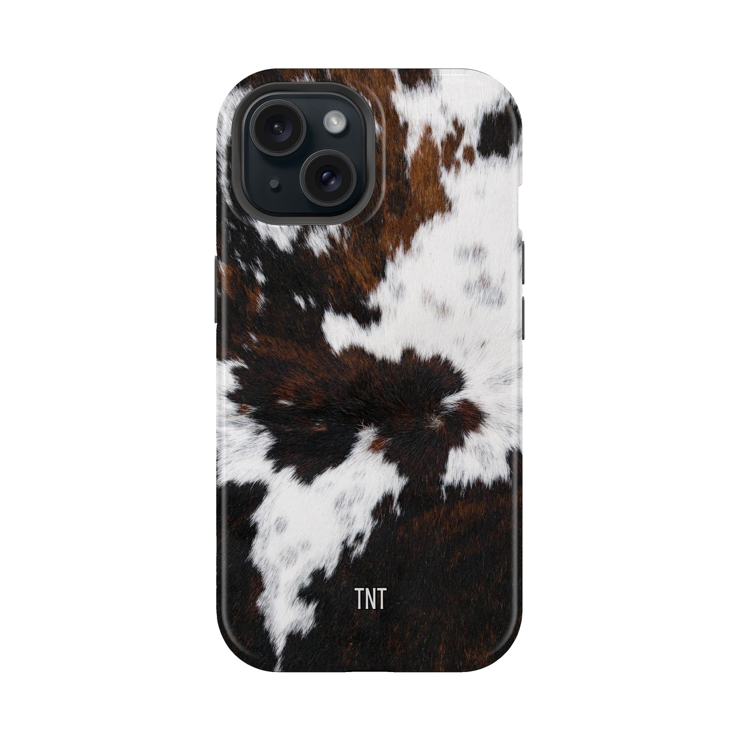 Faux Cowhide (NOT REAL) Style 1 Tough Magsafe Western Phone Case