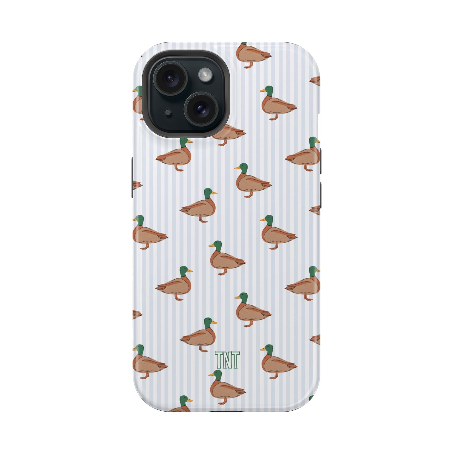 Striped Ducks Trendy Outdoors Tough MagSafe Phone Case