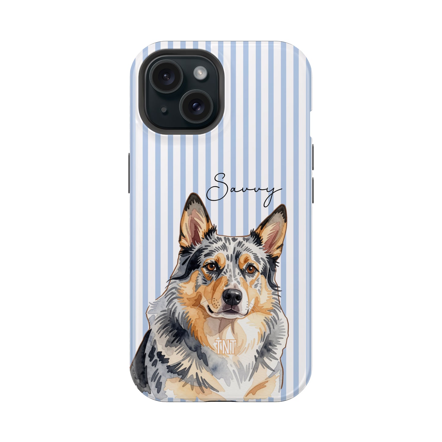 Custom Pet Watercolor Portrait Phone Case Customizable Personalized Keep Sake Photo Case