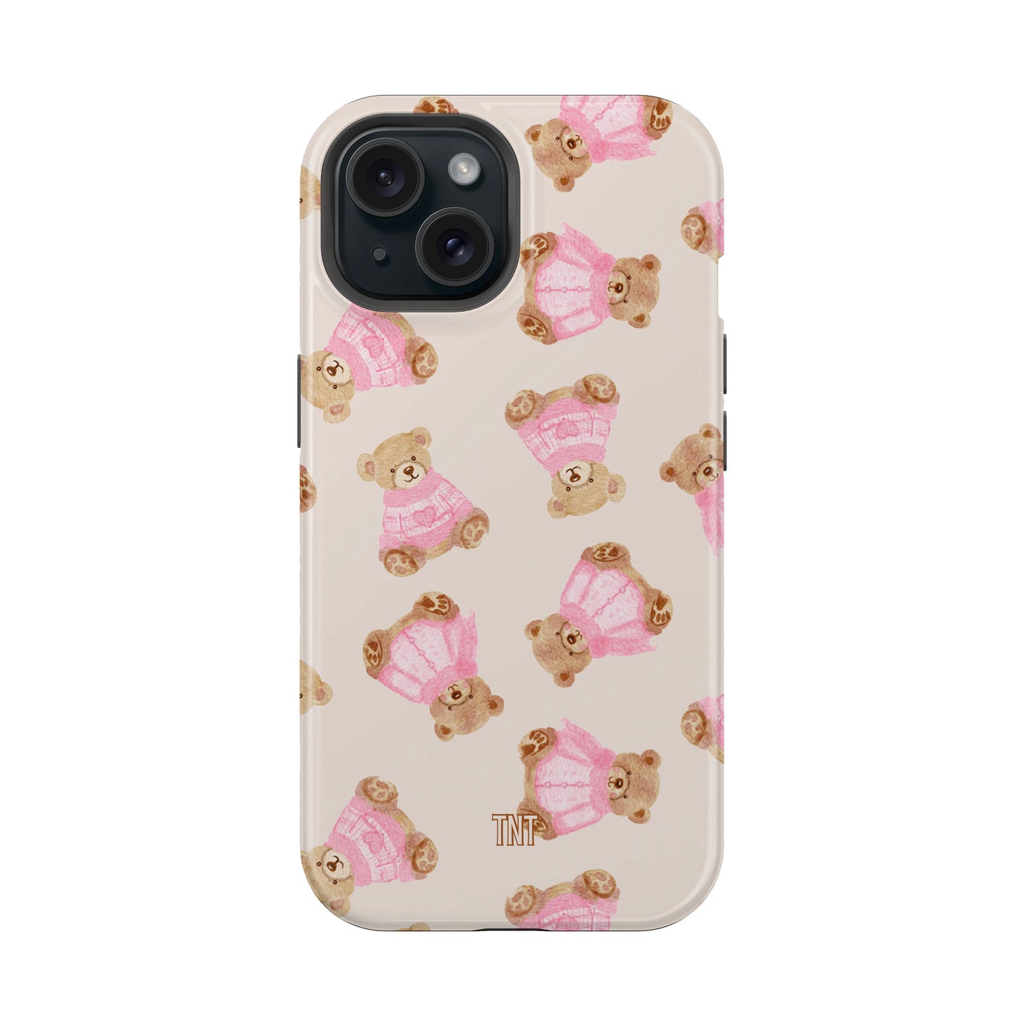 Pink Teddy’s Tough Magnetic Teddy Bear Phone Case