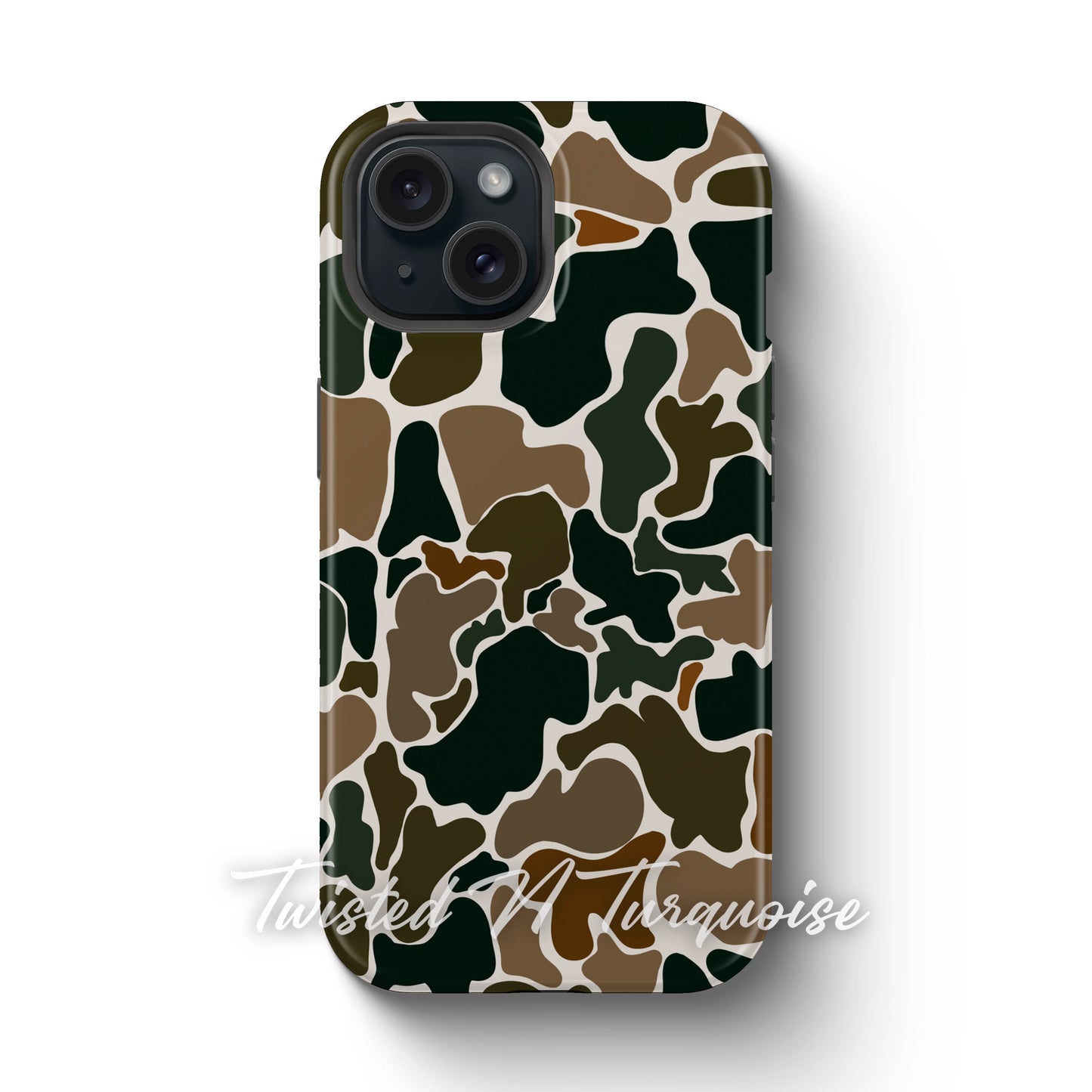 Trendy Camo Tough Magnetic Mobile Phone Case