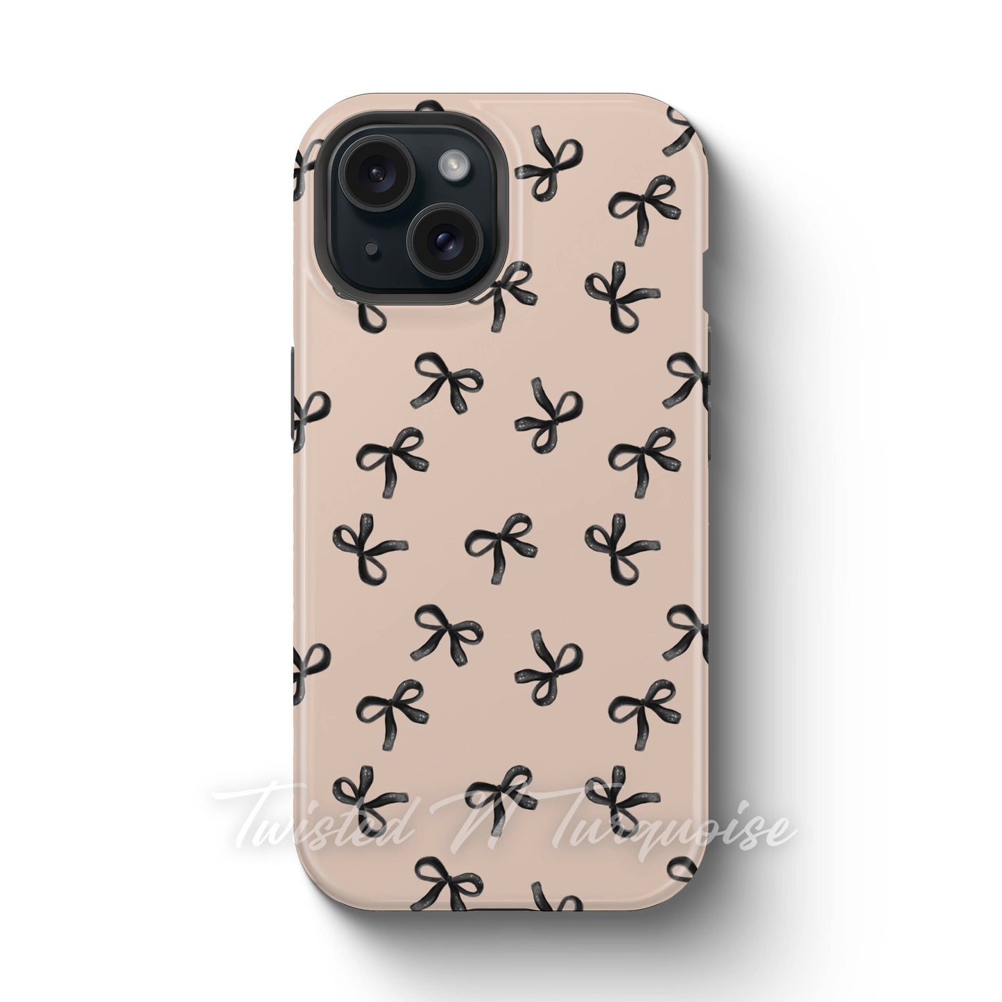 Black Bows New Years Tough Magnetic Phone Case