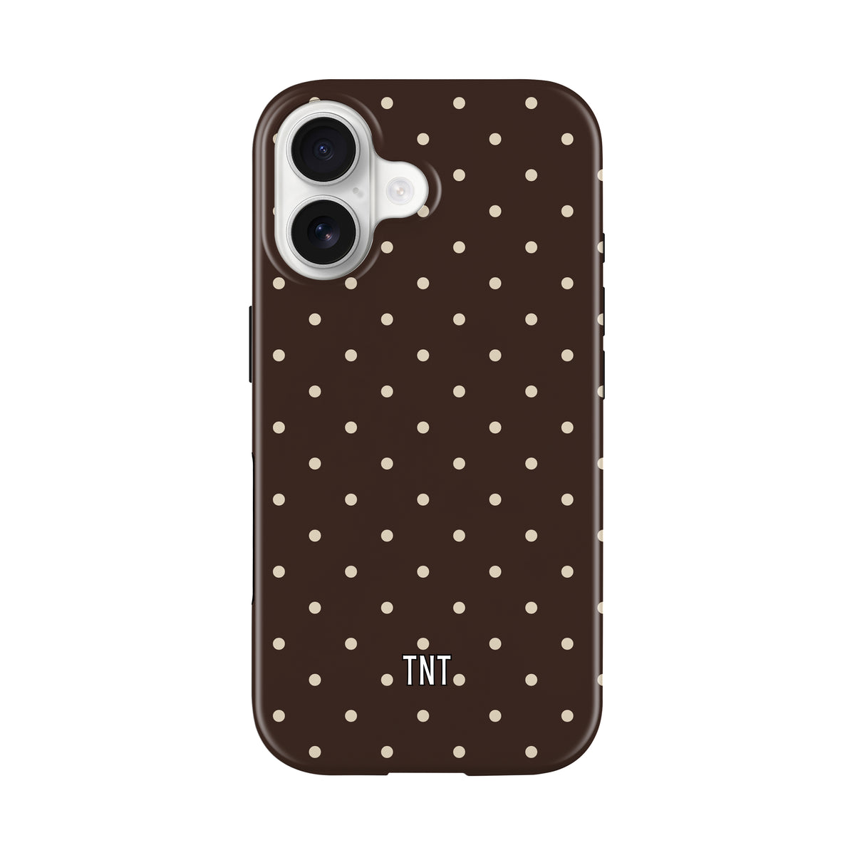Brown Polka Dot Tough MagSafe Phone Case
