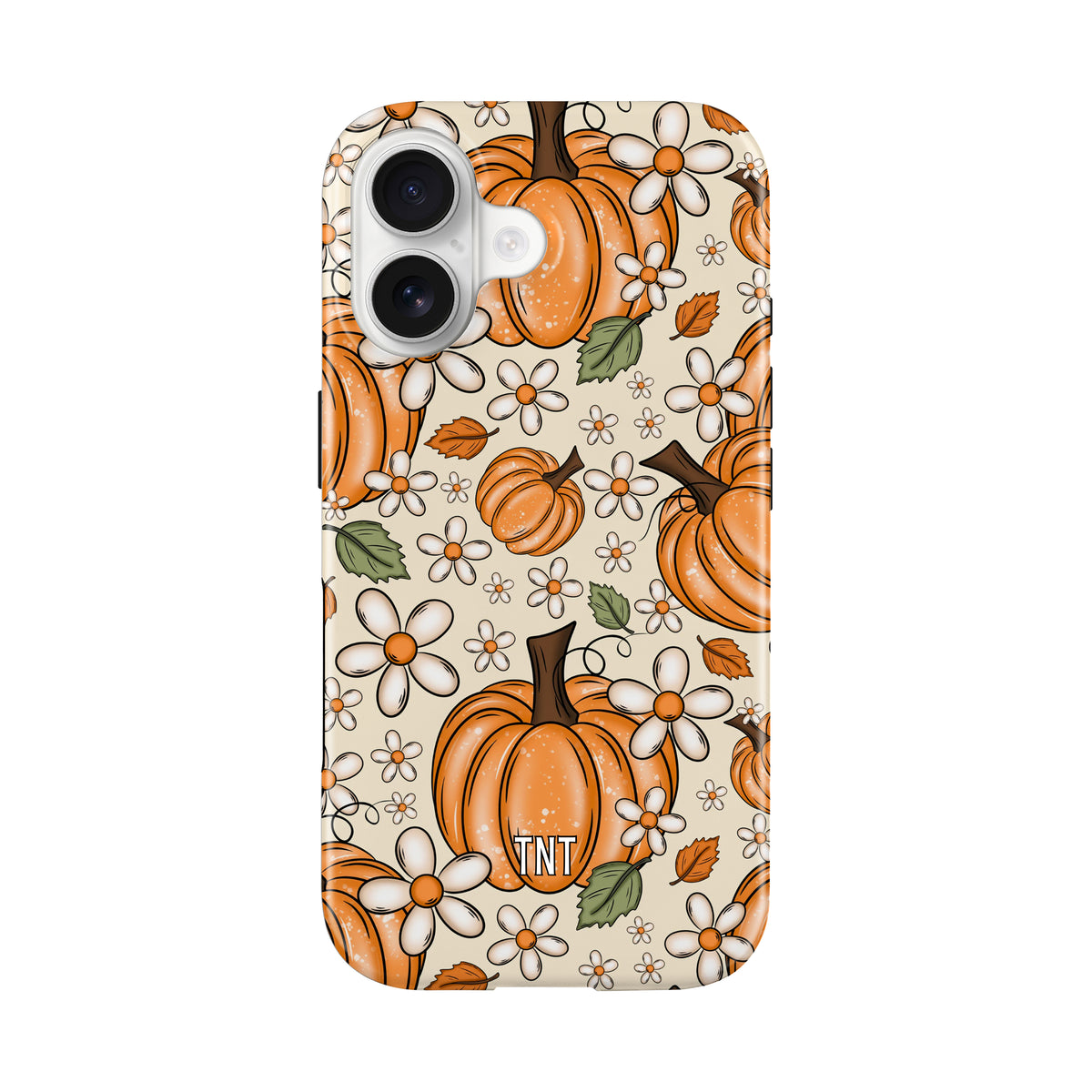 Pumpkin Daisies Fall Tough MagSafe Phone Case