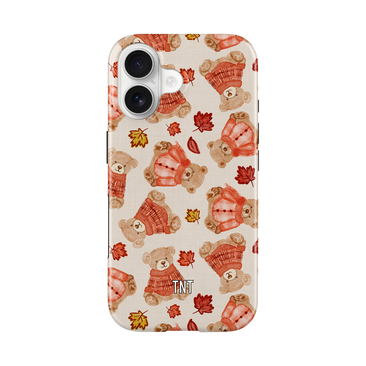 Fall Teddys Autumn Leaves Tough MagSafe Phone Case
