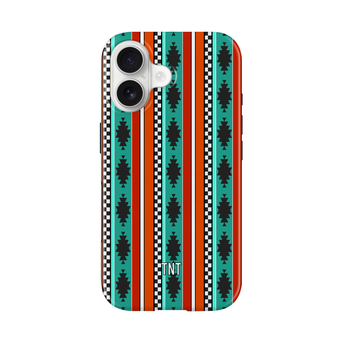 Halloween Striped Aztec Western Tough MagSafe Phone Case