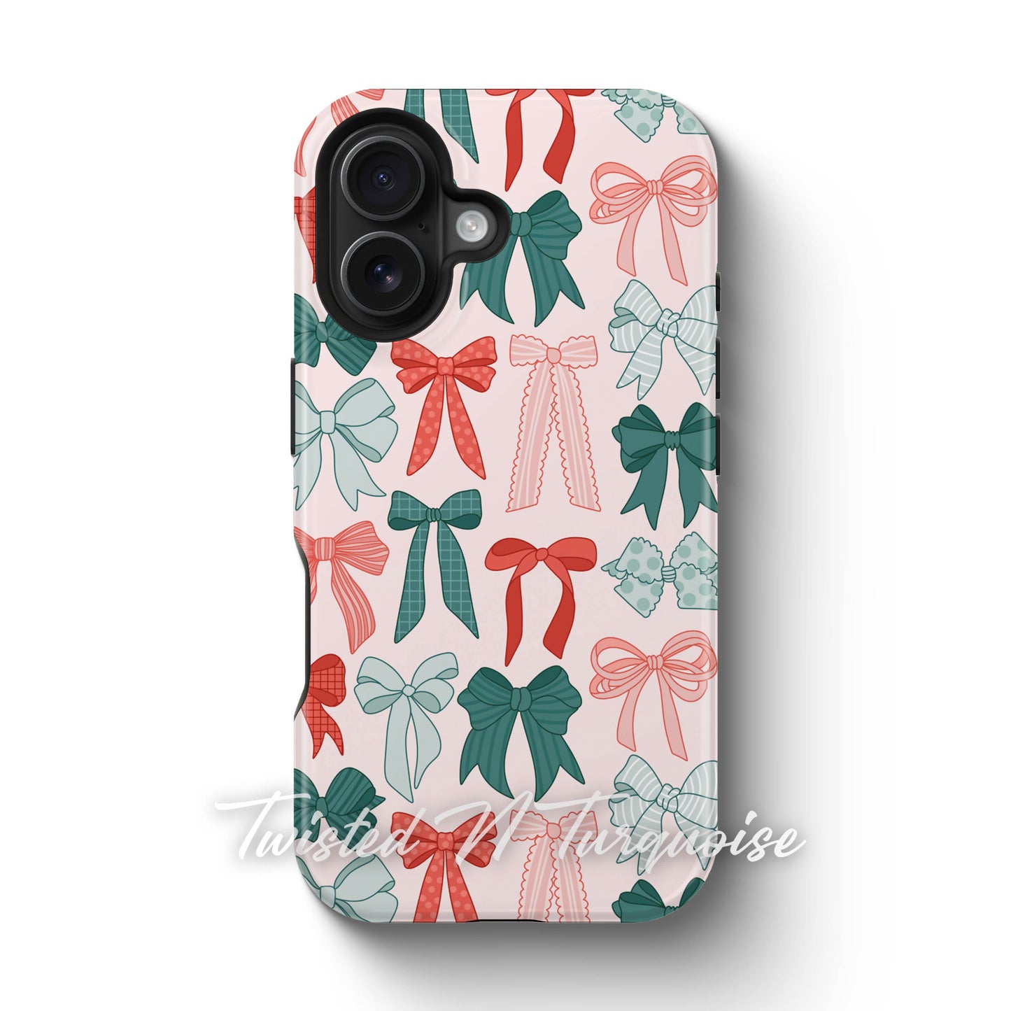 Christmas Bows Magnetic Phone Case