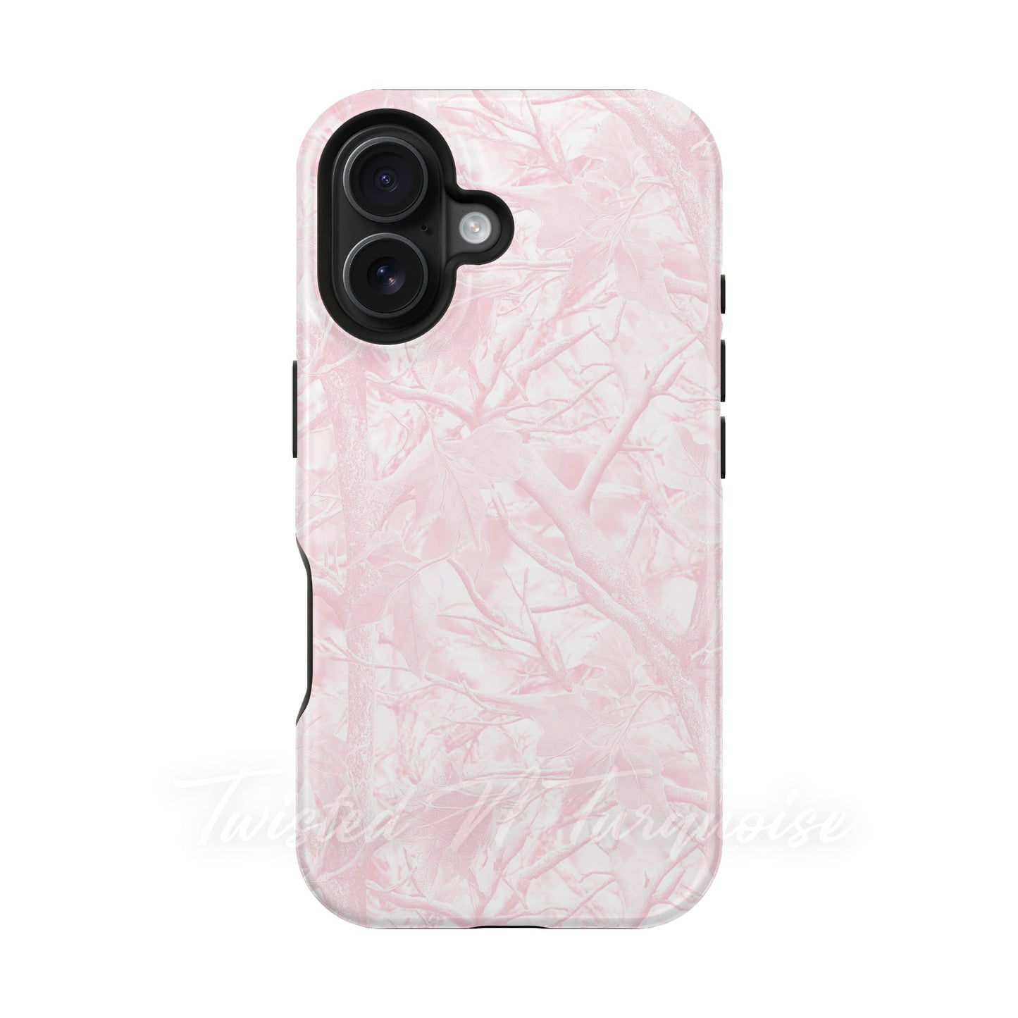 Pink Tree Camo Trendy Country Tough Magnetic Phone Case