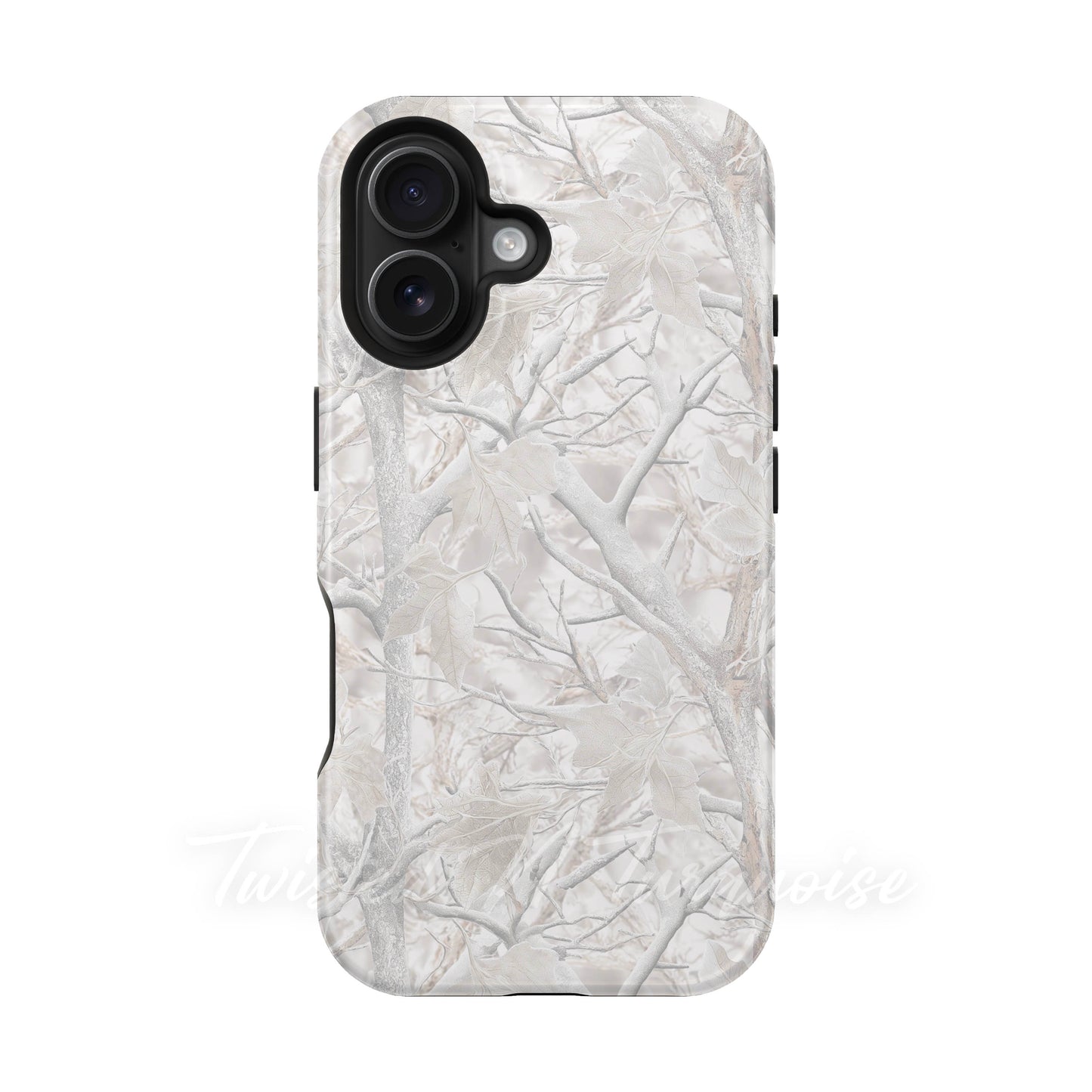 White Tree Camo Trendy Country Tough Magnetic Phone Case