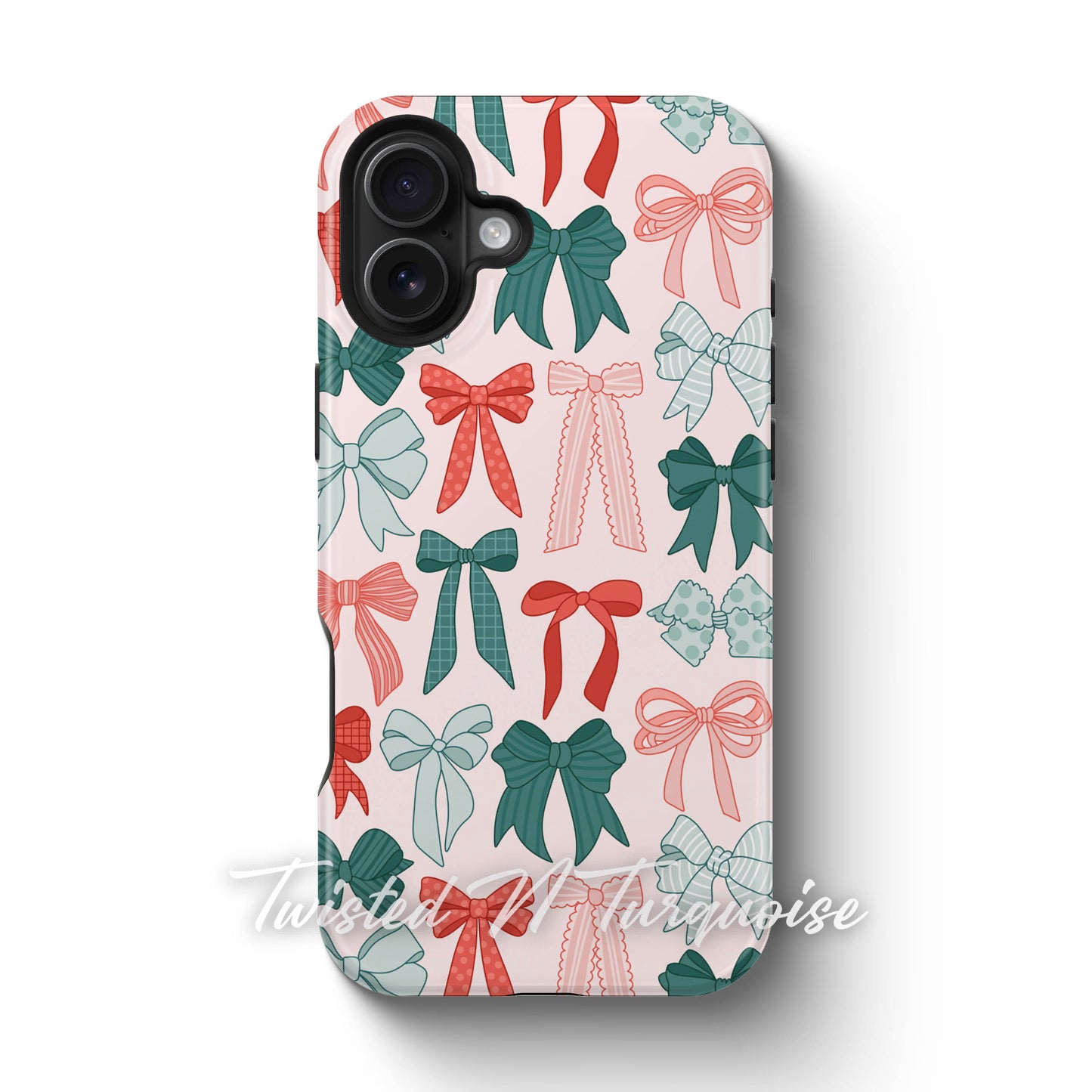 Christmas Bows Magnetic Phone Case