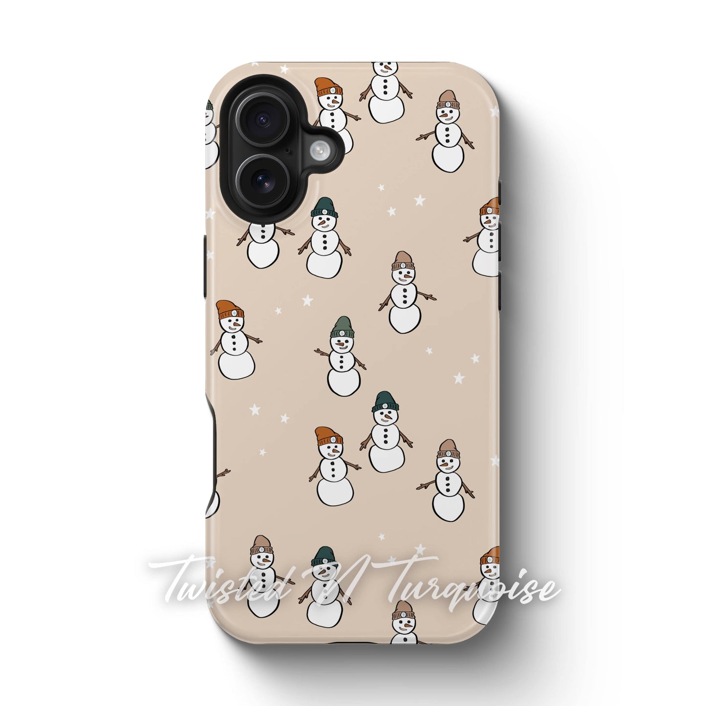 Cozy Snowman Tough Magnetic Phone Case