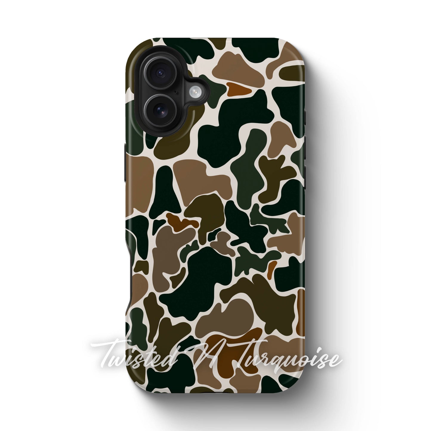 Trendy Camo Tough Magnetic Mobile Phone Case
