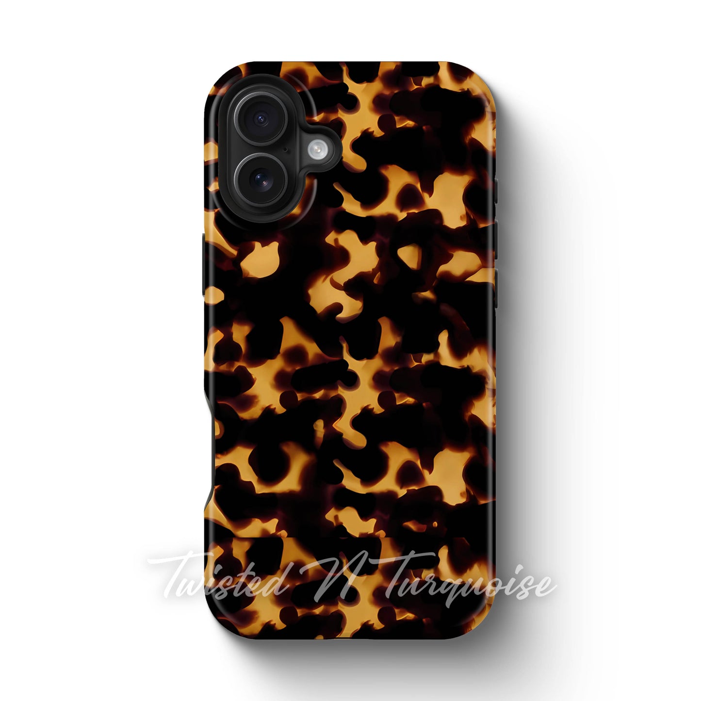 Trendy Tortoise Shell Tough Phone Case