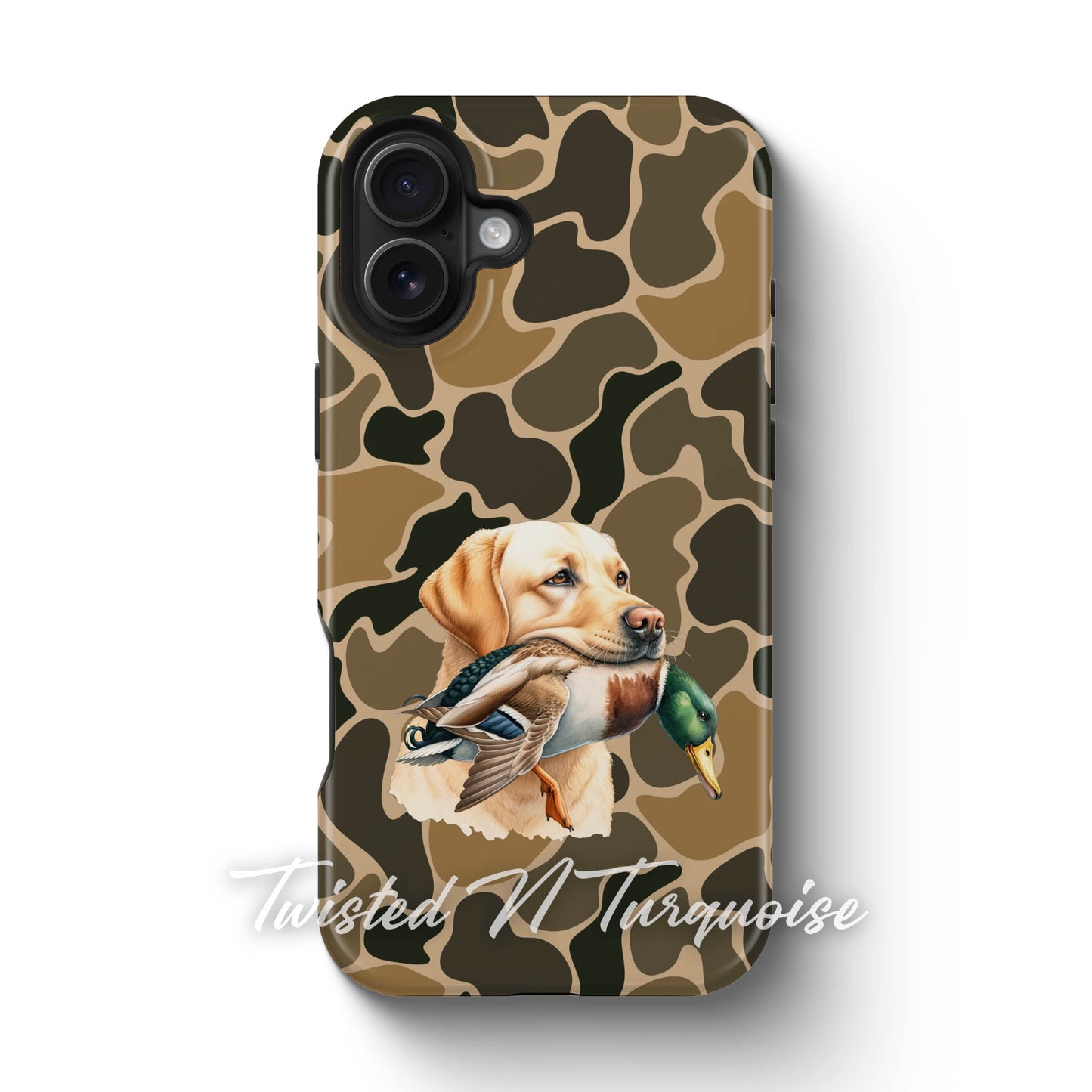 Yellow Lab Duck Camo Tough Phone Case