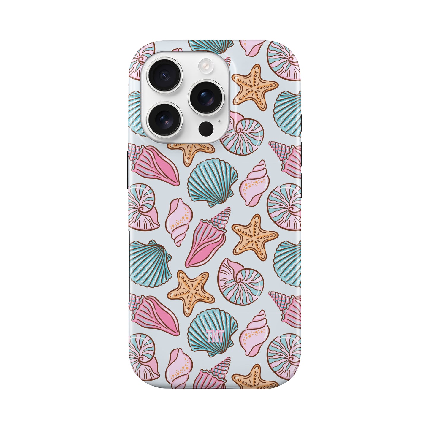 Summer Sea Shells Beachy Tough MagSafe Phone Case