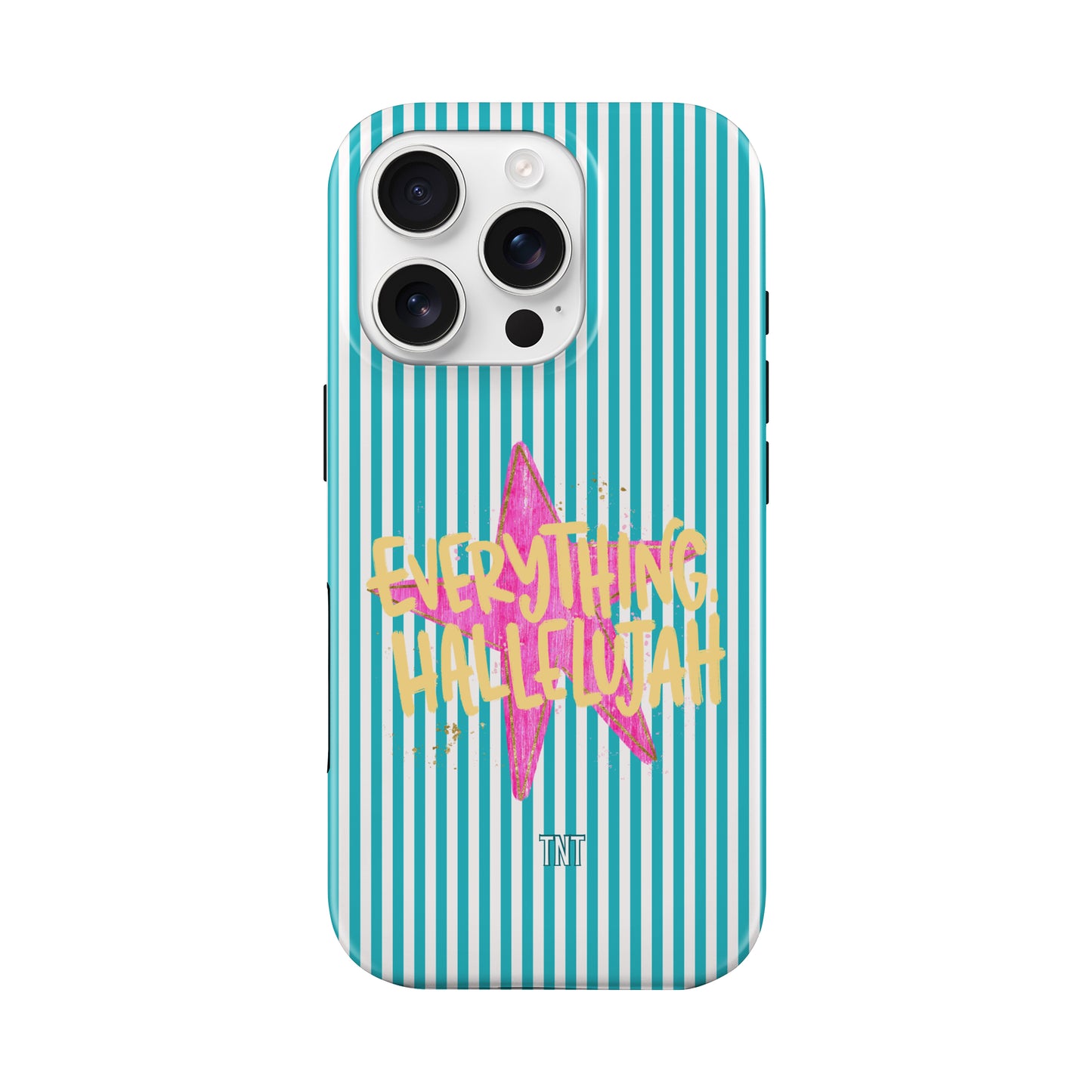 Everything Hallelujah Striped Summer Bright Tough MagSafe Phone Case