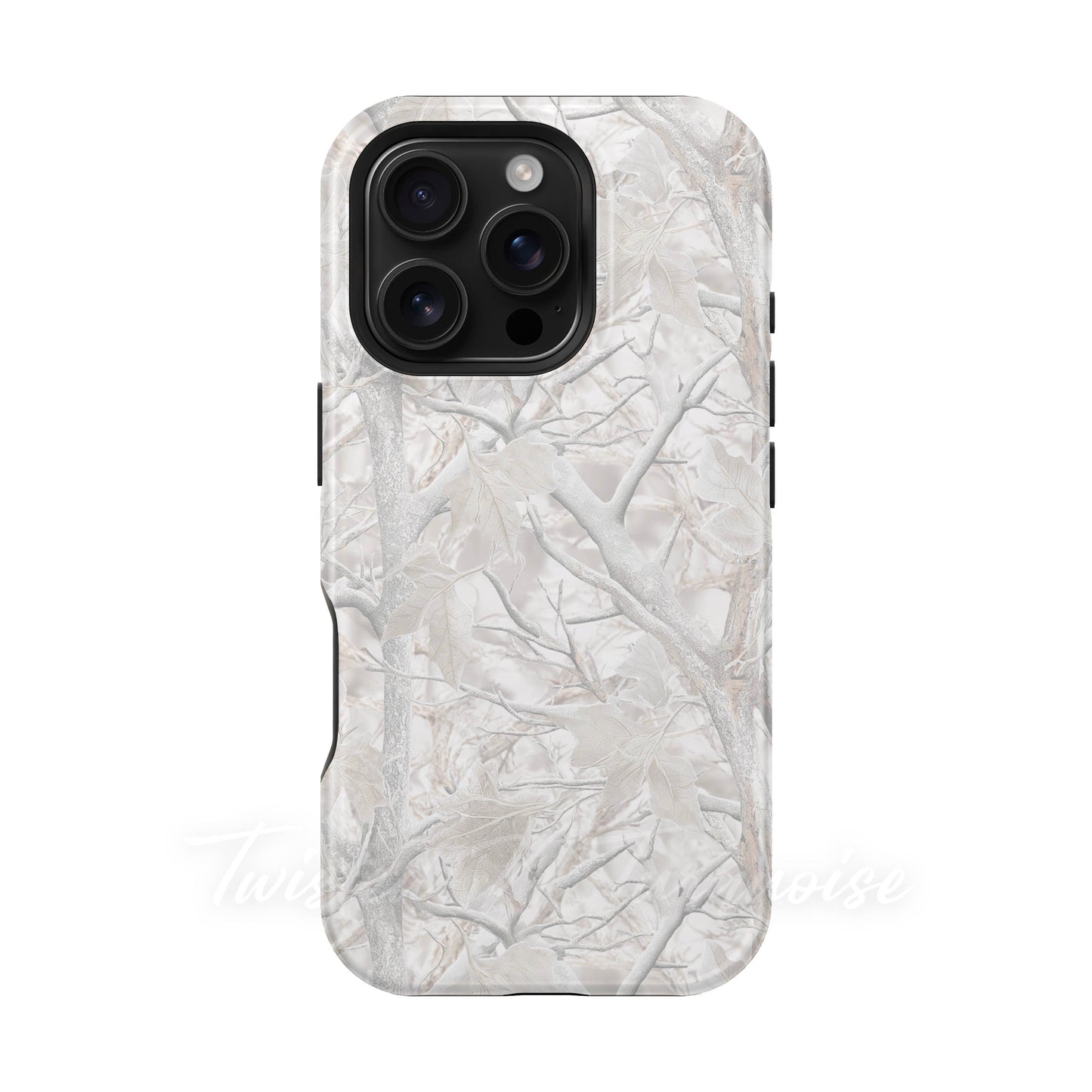 White Tree Camo Trendy Country Tough Magnetic Phone Case
