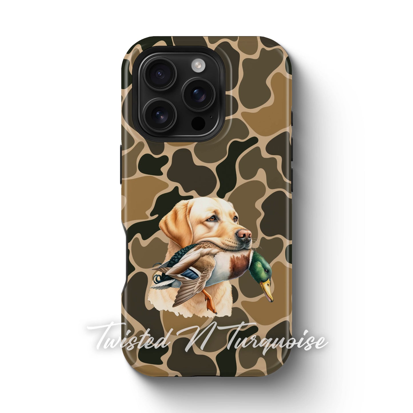 Yellow Lab Duck Camo Tough Phone Case