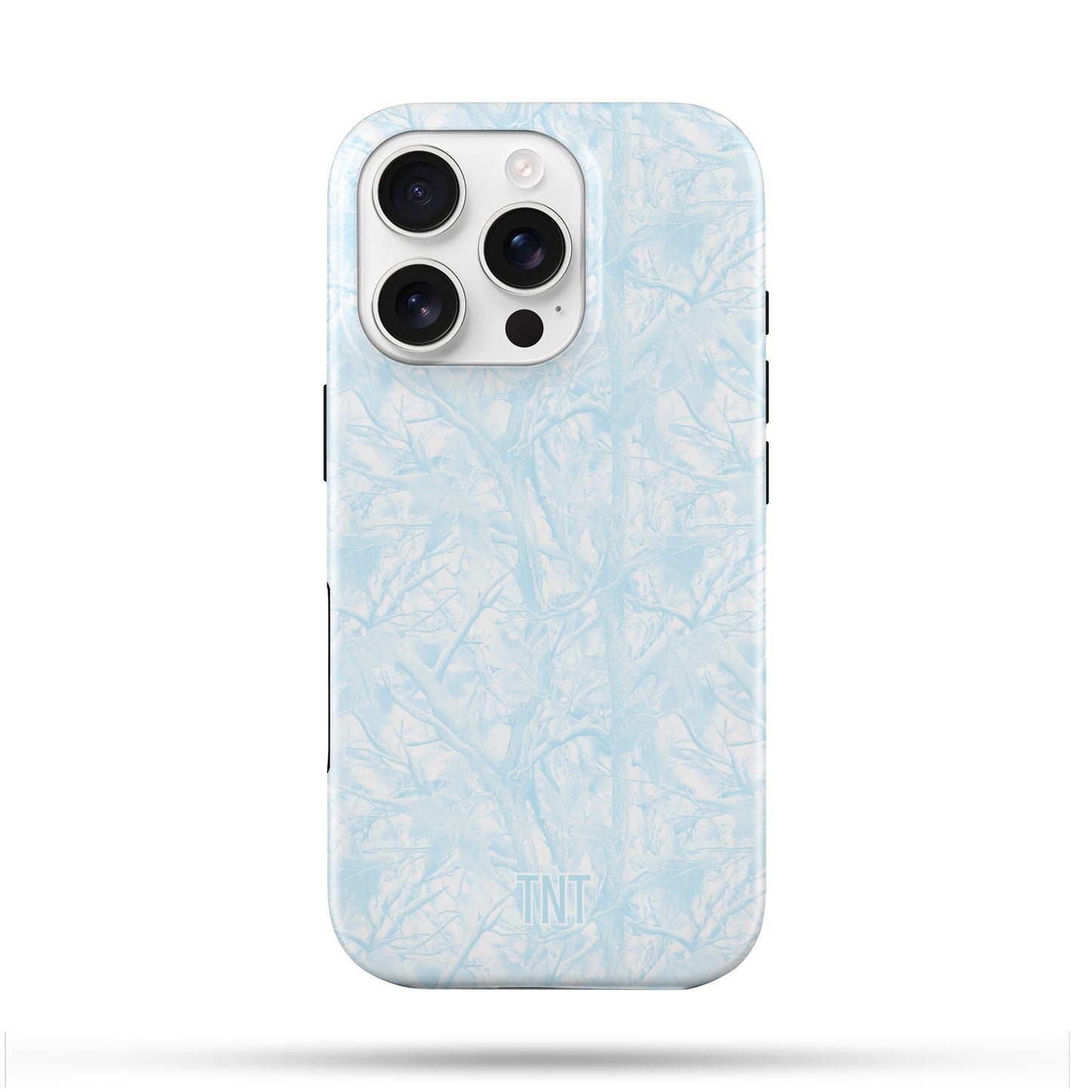 Frosted Blue Tree Camo Tough Magnetic Phone Case