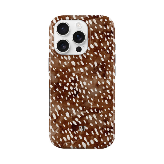 Deer Print Country Tough Magsafe Mobile Phone Case