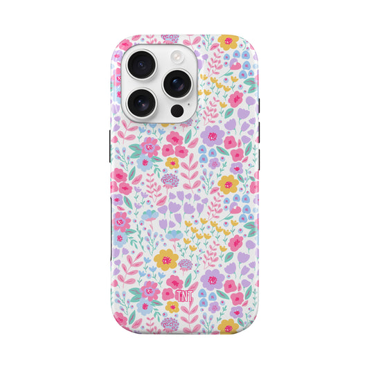 Bright Summer Flowers Tough MagSafe Phone Case