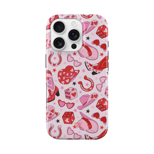 Lover Cowgirl Western Tough Magnetic Phone Case