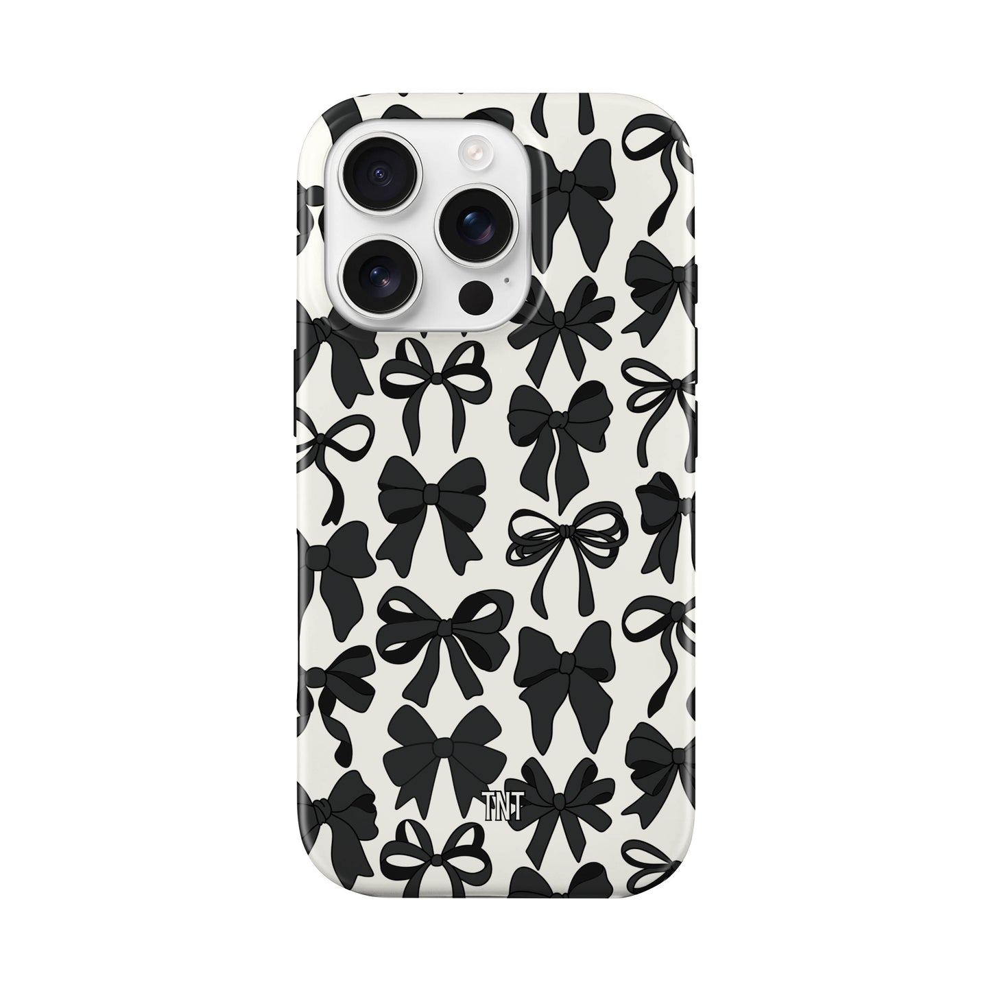 Black Bows Collage Style MagSafe Phone Case