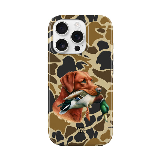 Red Fox Lab Duck Hunting Tough MagSafe Phone Case