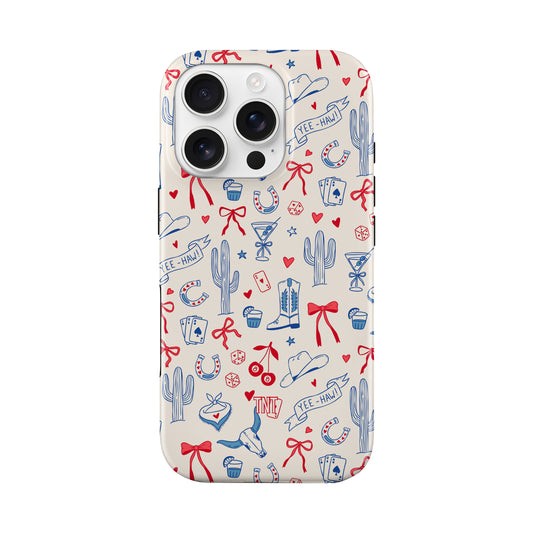 Patriotic Western Tough MagSafe Phone Case