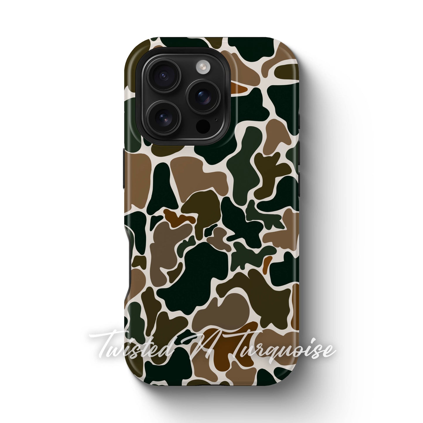 Trendy Camo Tough Magnetic Mobile Phone Case