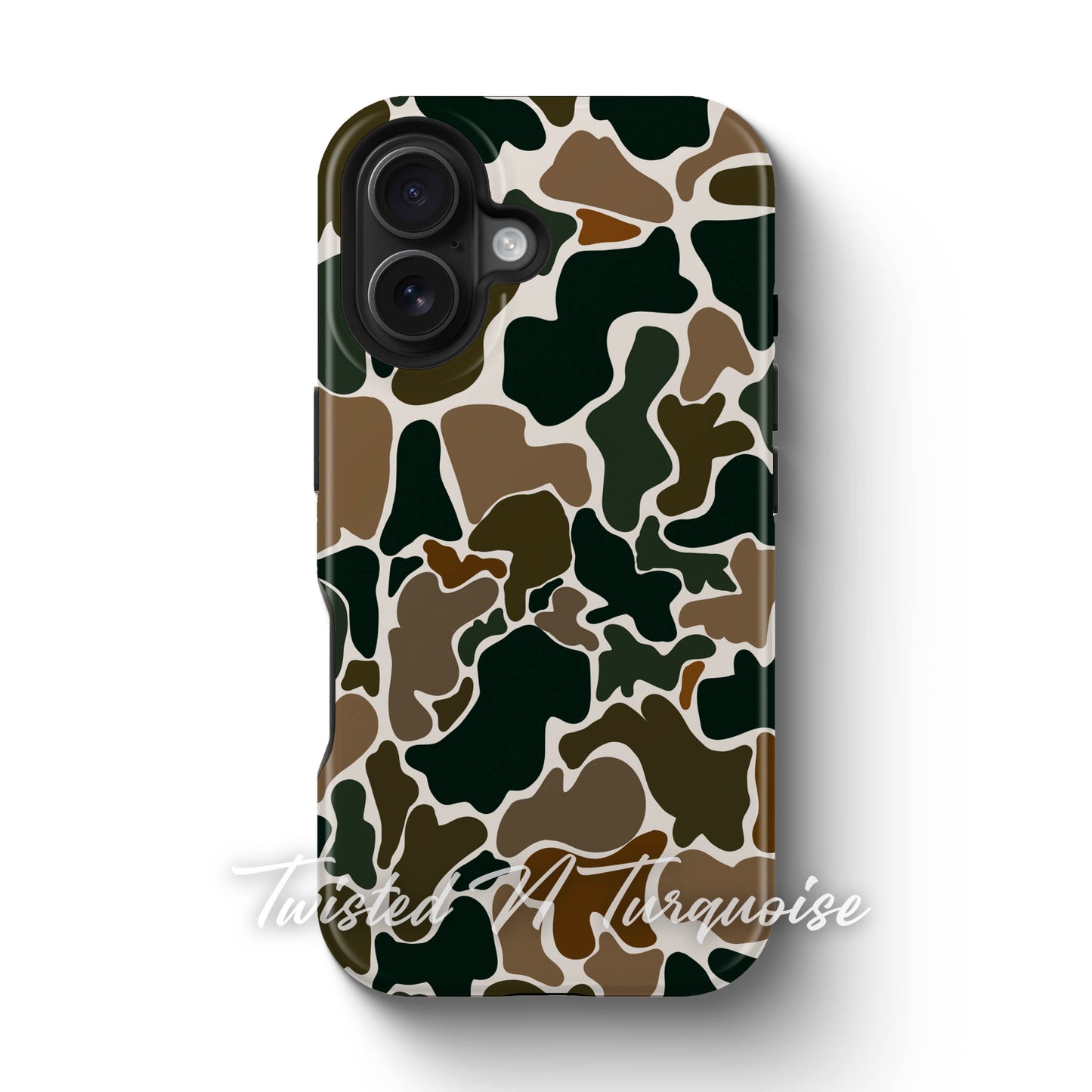 Trendy Camo Tough Magnetic Mobile Phone Case