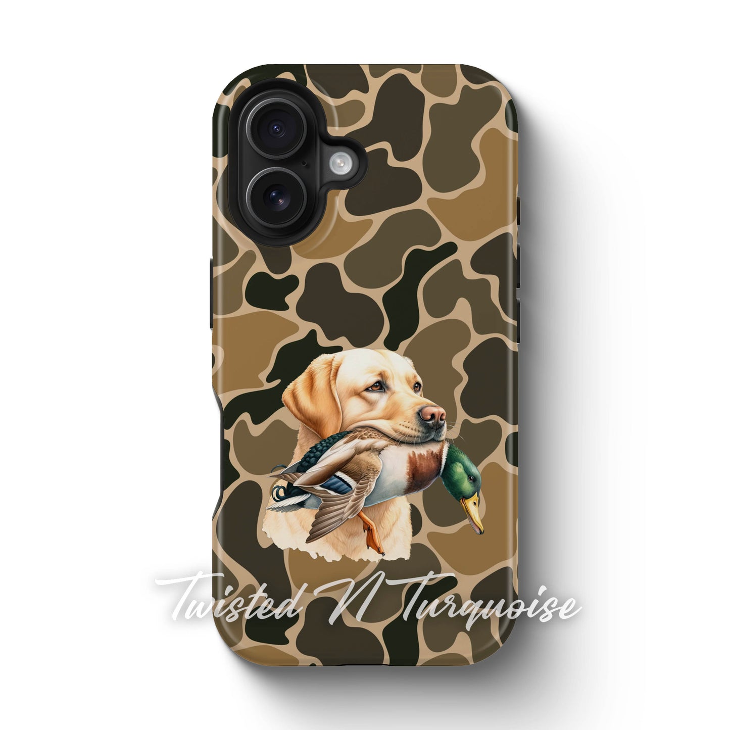 Yellow Lab Duck Camo Tough Phone Case