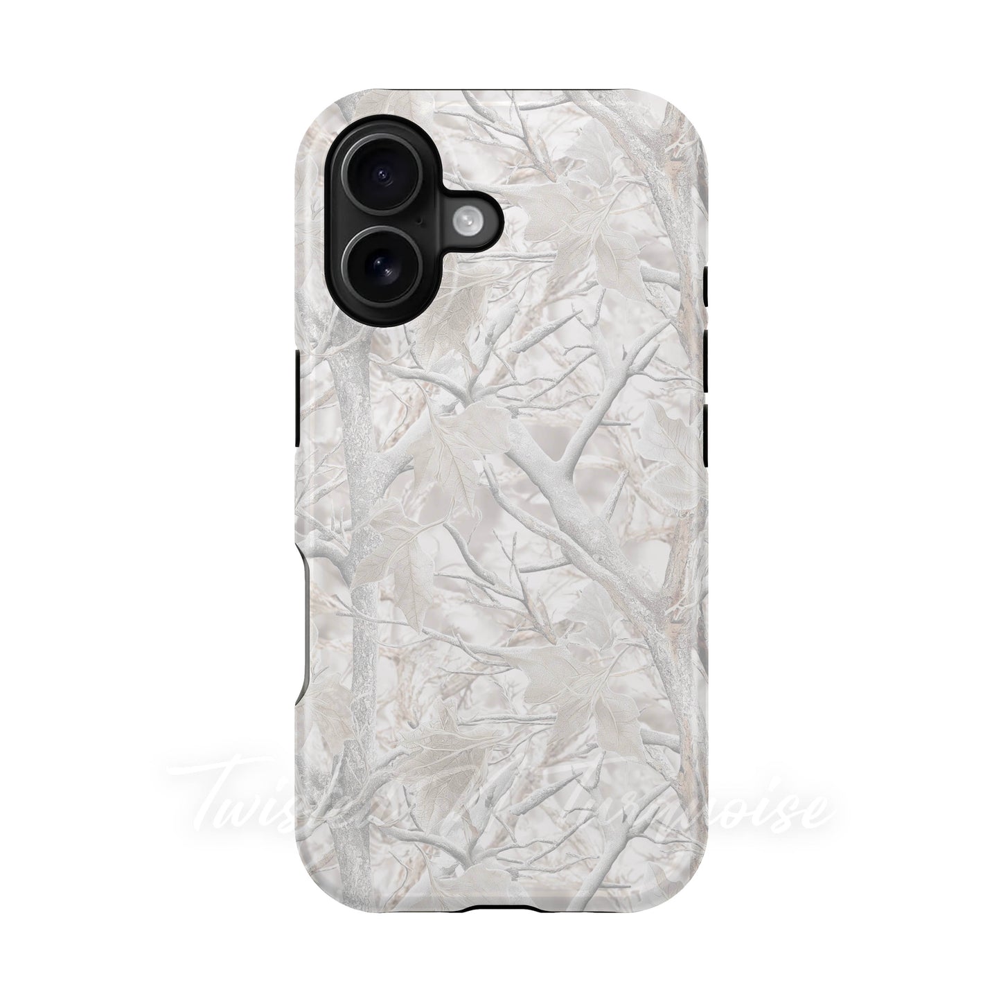 White Tree Camo Trendy Country Tough Magnetic Phone Case